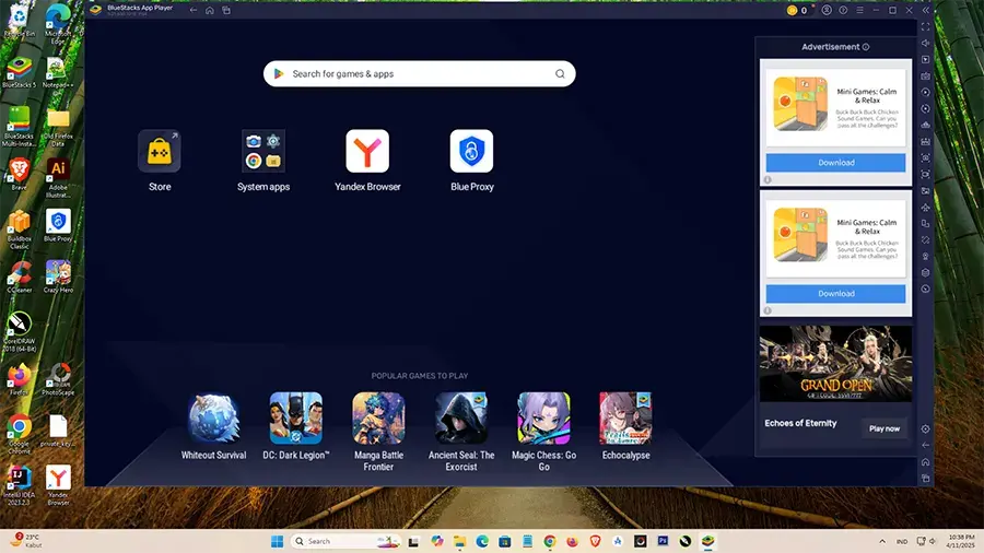 Blue Proxy Windows