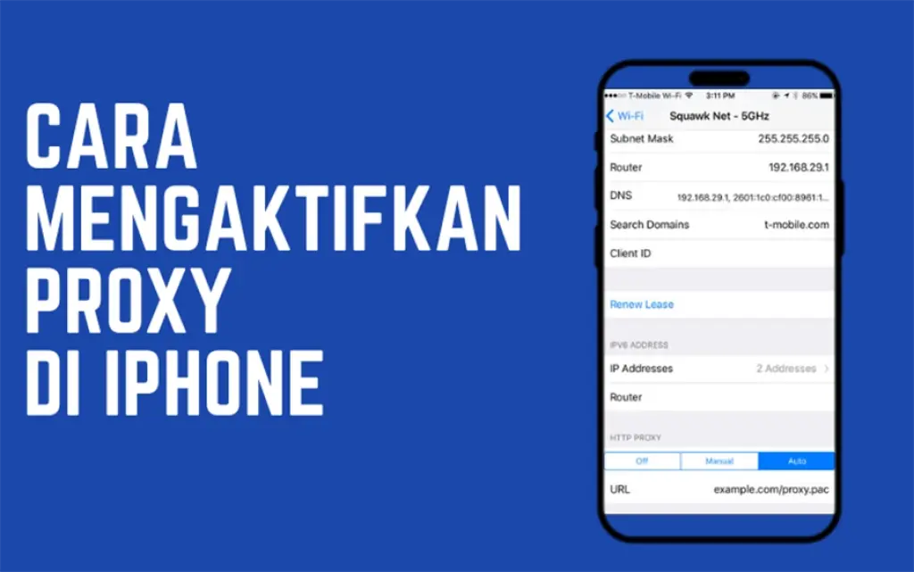 Cara Mengaktifkan Proxy di iPhone